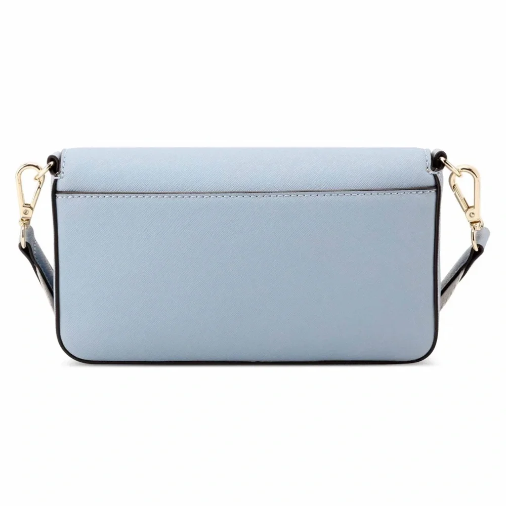 Nine West Light Blue Crossbody With Card Case - NWT